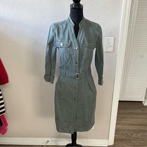 White House Black Market Utility Dress!